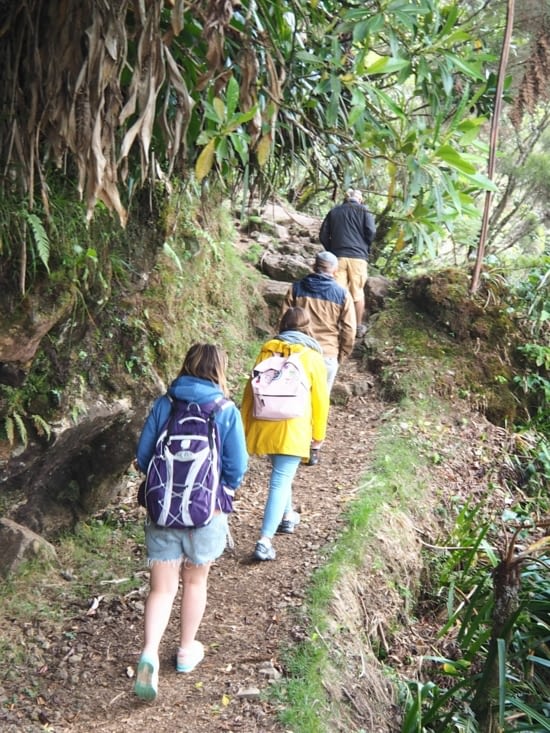 En randonnée dans le Cirque de Mafate