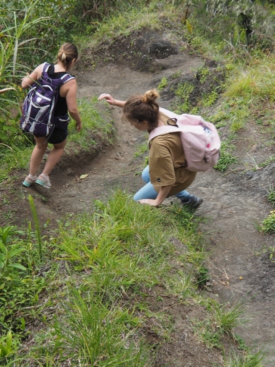 La descente vers Ilet à Vidot