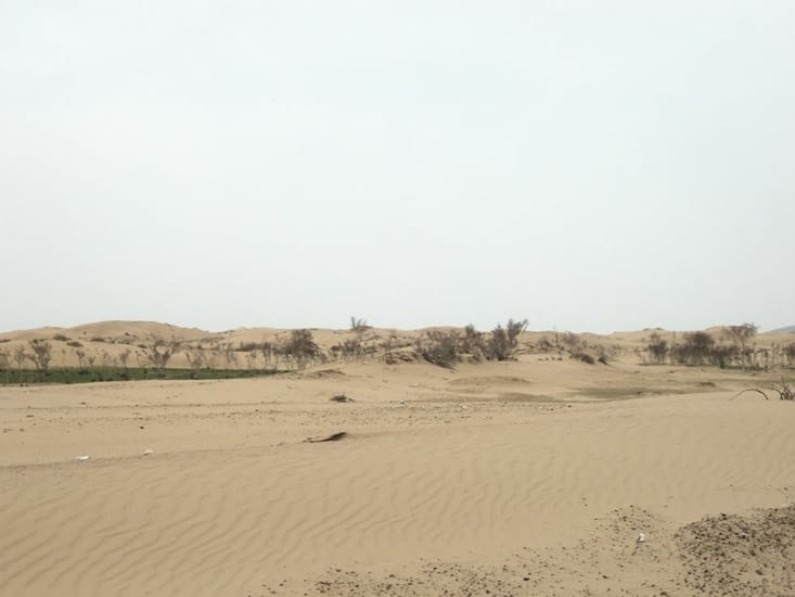 Paysage en direction de Karakorum