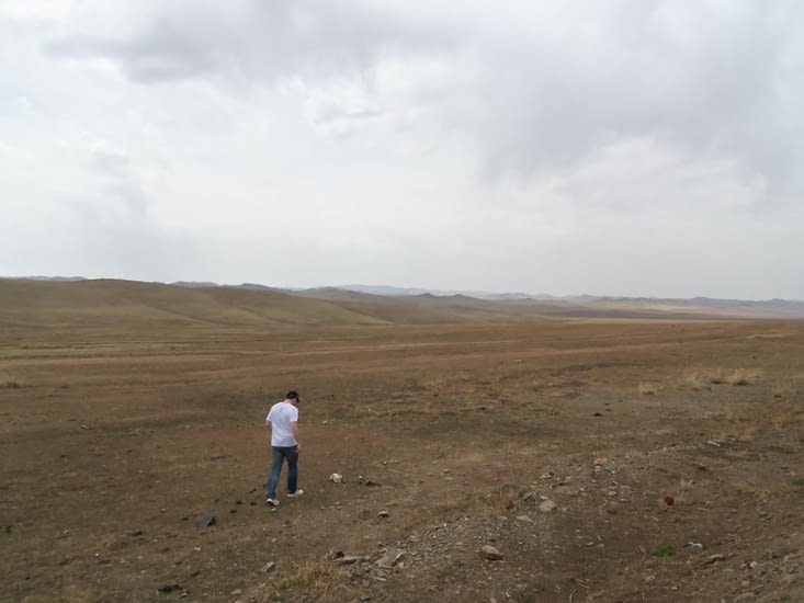 Prendre l'air en bord de route