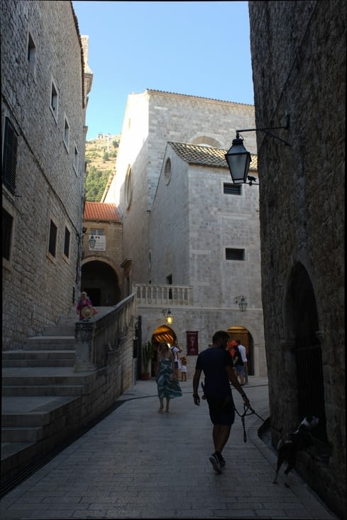 Les rues de Dubrovnik