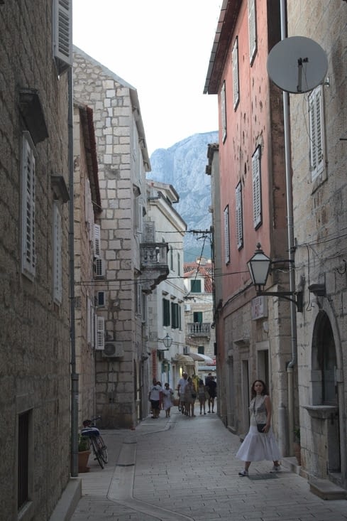 Les rues de Makarska