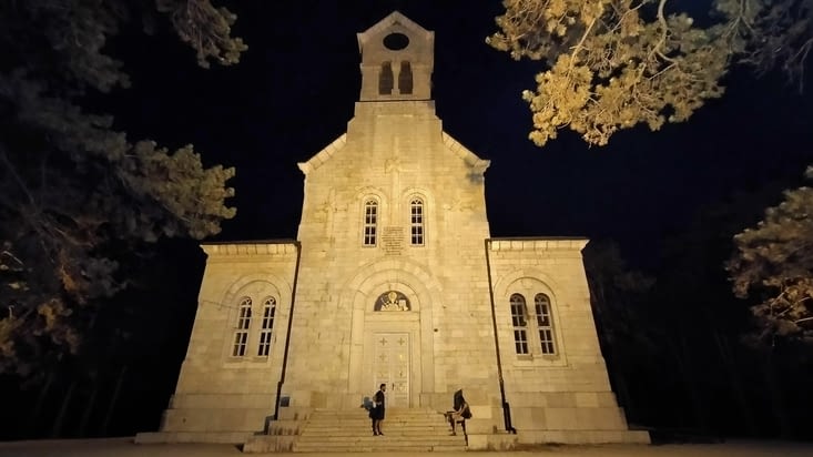 La cathédrale de nuit
