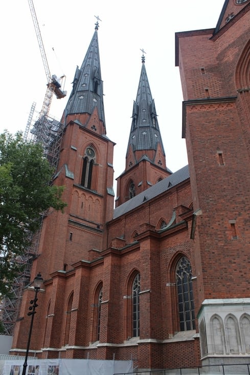 La cathédrale d'Uppsala