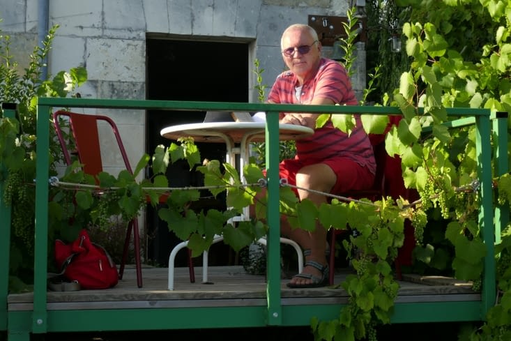 Vue de la ..."route"