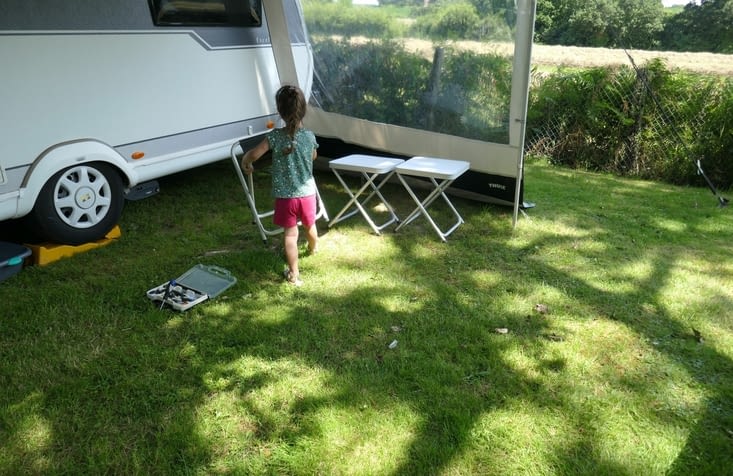 Ma romanichelle s'est tout de suite bien adaptée 🤣