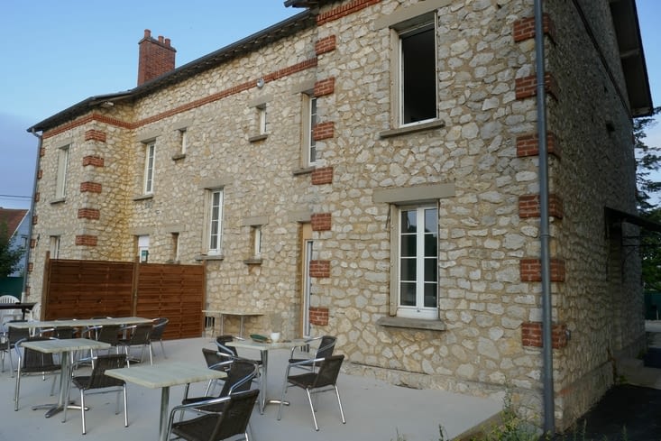 Petit dej ... presque au soleil avant le départ