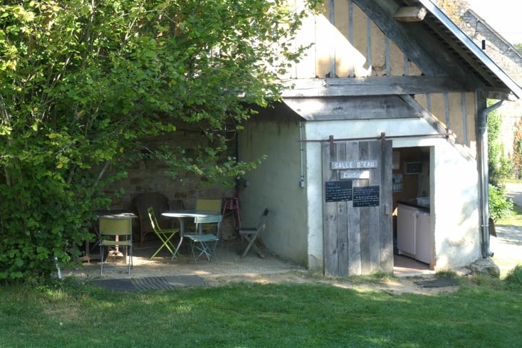 Version chambre d'hôtes au camping à la ferme 🤣