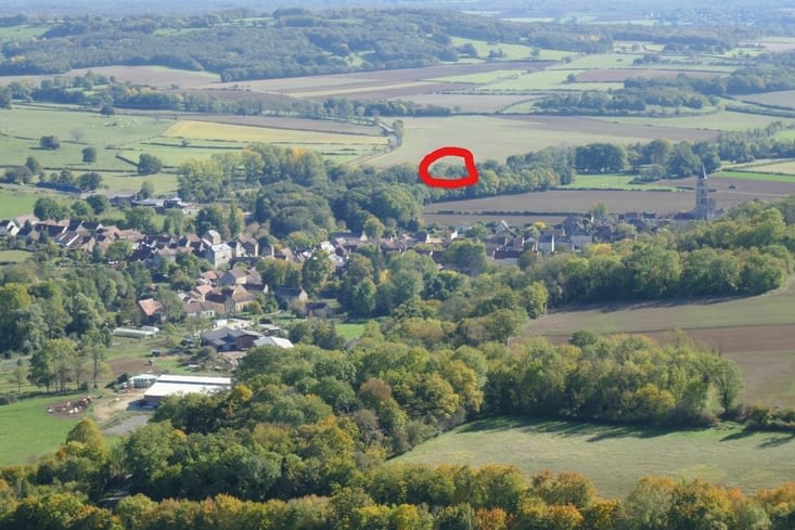 Notre caravane est dans ce coin là...