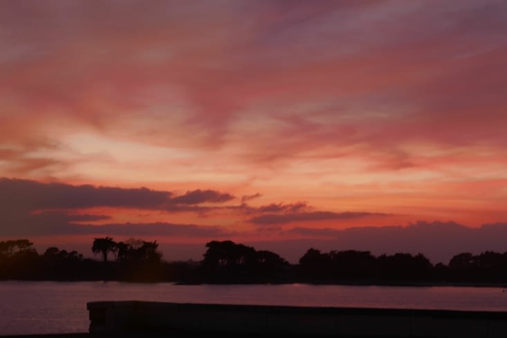 et ... la vue des cabines 😍😍