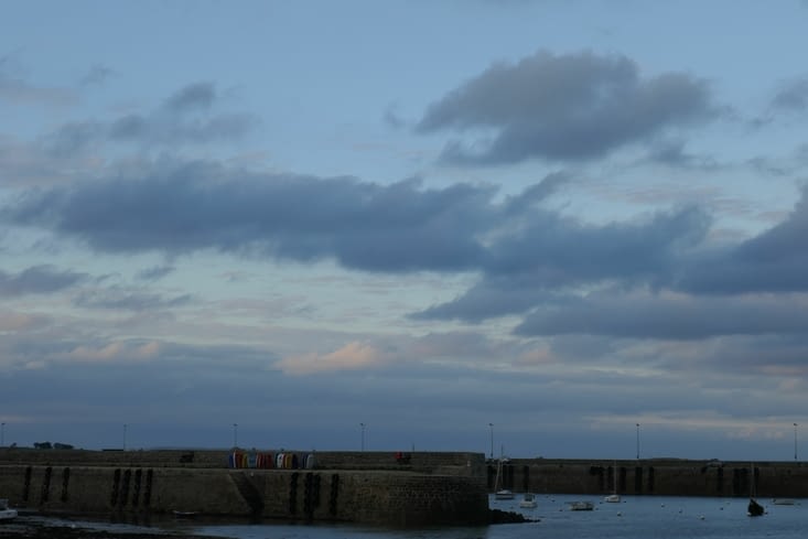 Et la soirée se termine sous un magnifique ciel