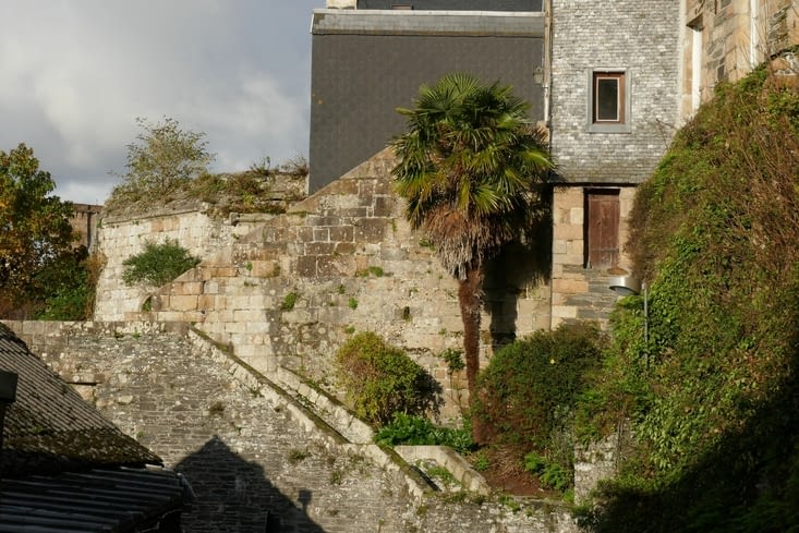 Le reste des remparts