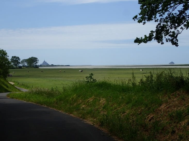 Le Mont, vu de Pontaubault.