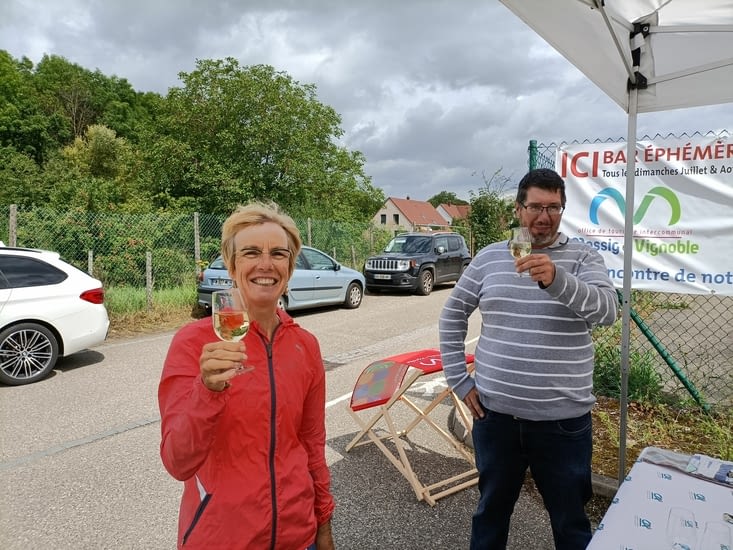 Au bar éphémère croisé sur la route.