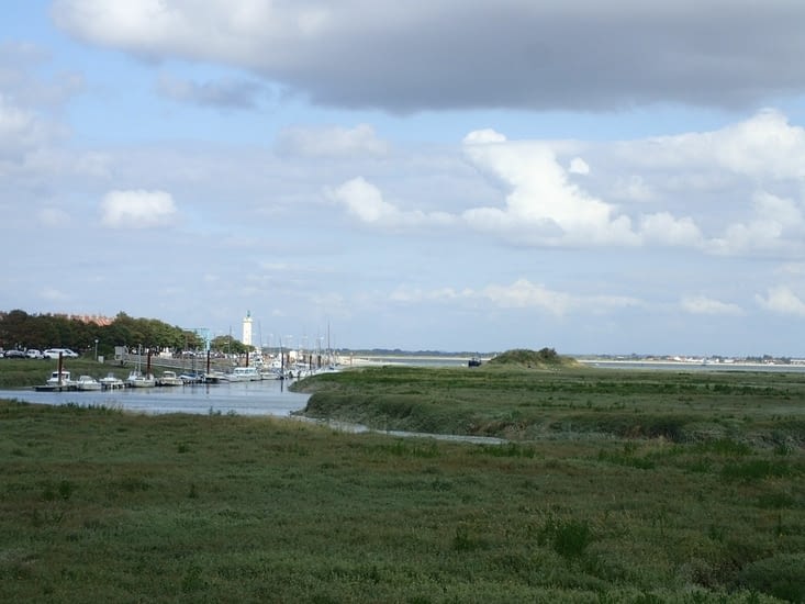 Le phare de la Pointe du Hourdel.