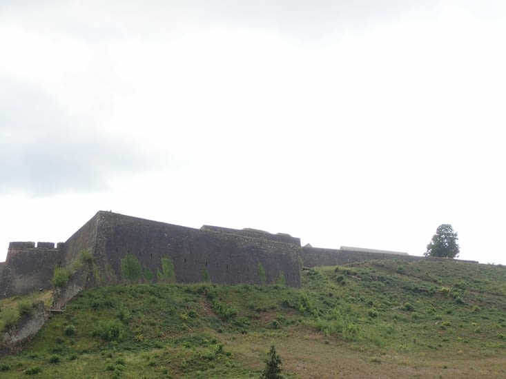 La Citadelle de Dinant, autrefois Centre d'entrainement des commandos.