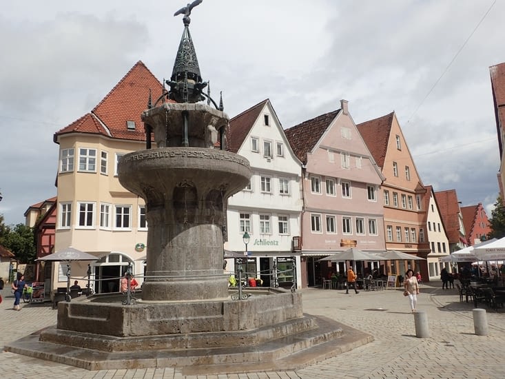 La urbo Nördlingen.