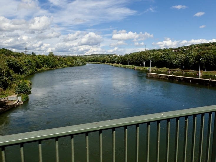 La rivero Neckar.