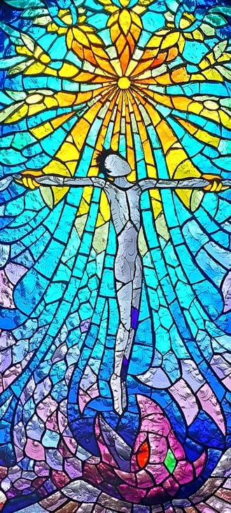 J'aime le style des vitraux et leurs lumières