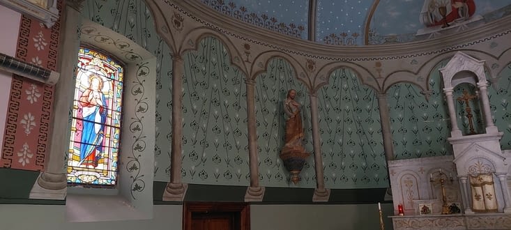 J'aime ces 'peintures' sur les murs