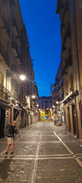 Départ du gîte dès potron- minet...