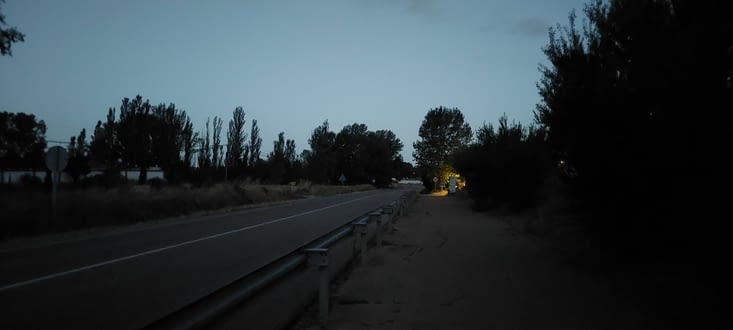 Départ aux toutes petites aurores....