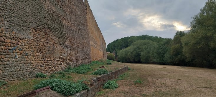 Tour des remparts avec Georg, papa de Georg...