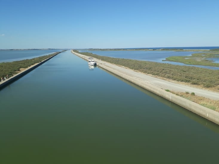 Le canal du Rhône à Sète
