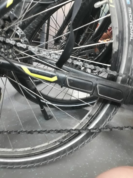 Vue de ma place dans le train 2