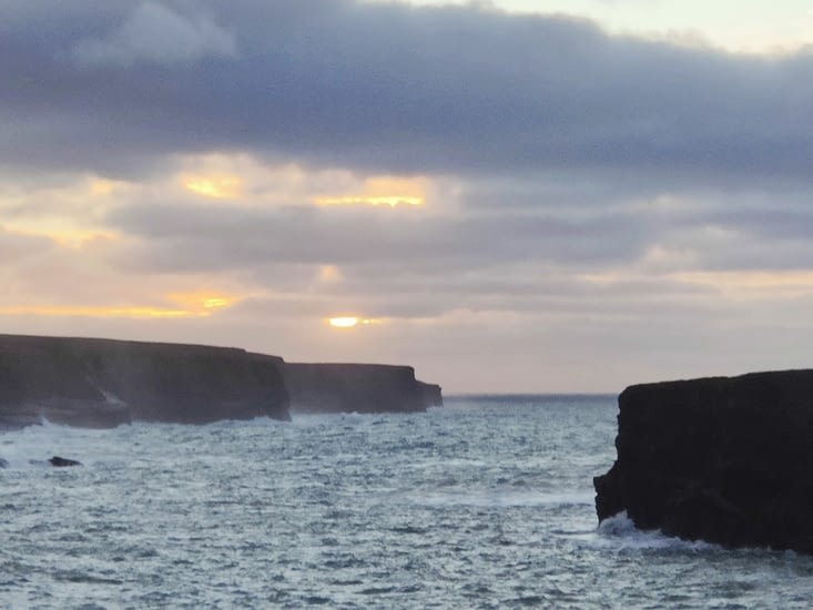 Kilkee cliffs