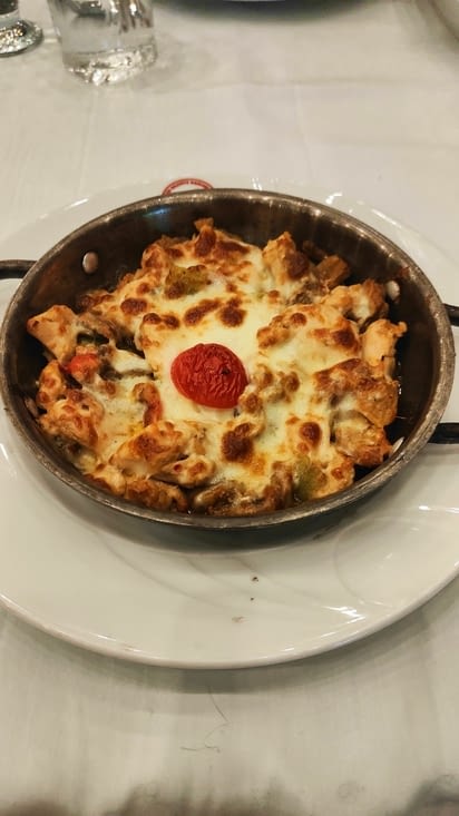 Poulet aux champignons