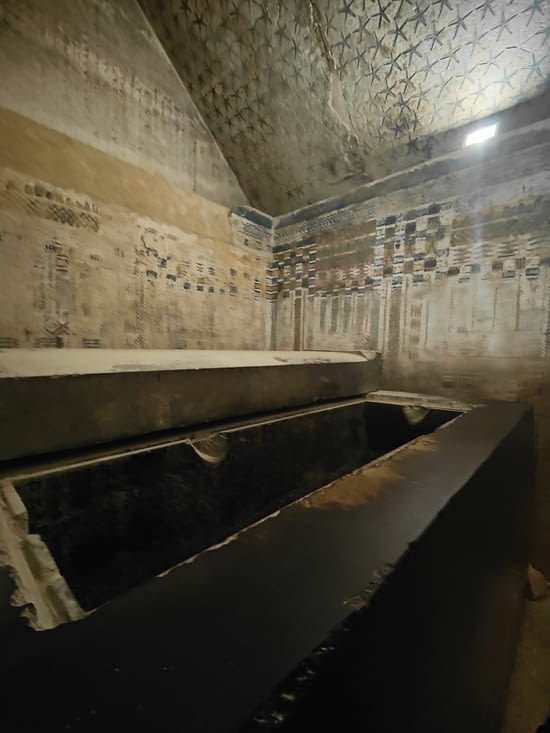 Intérieur de la mastaba