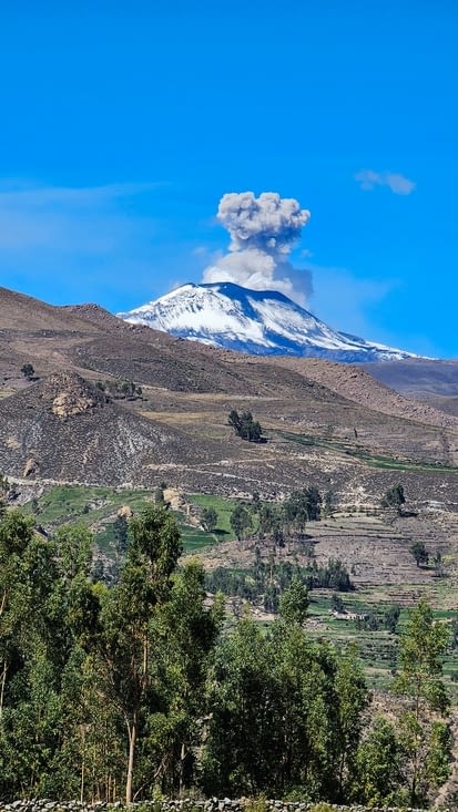Volcan sabancaya