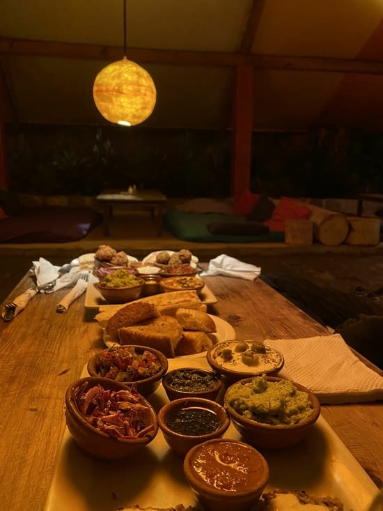 Une pause repas délicieuse