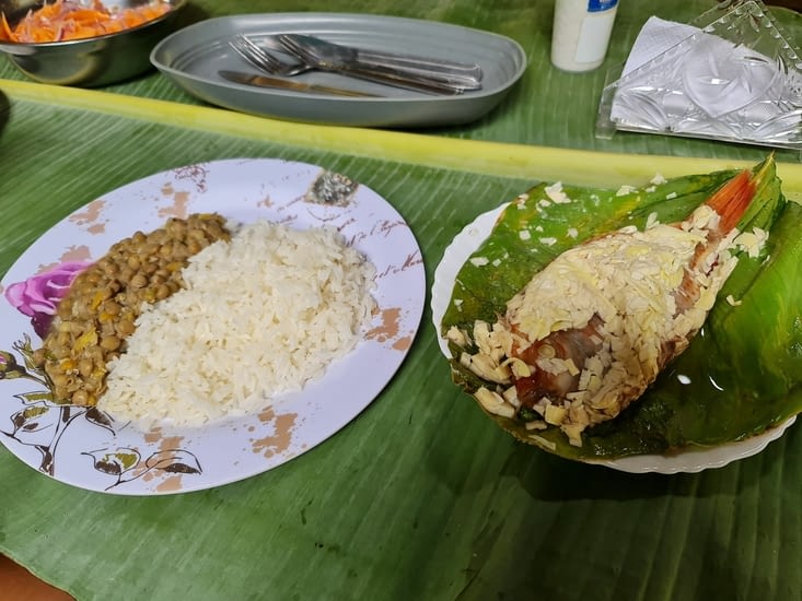 Du poisson aux amandes