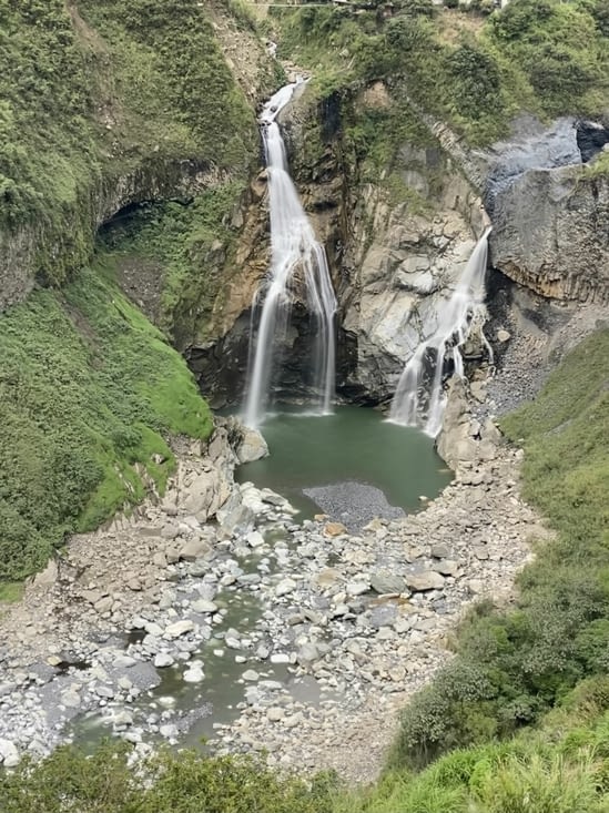 Cascade de la tyrolienne