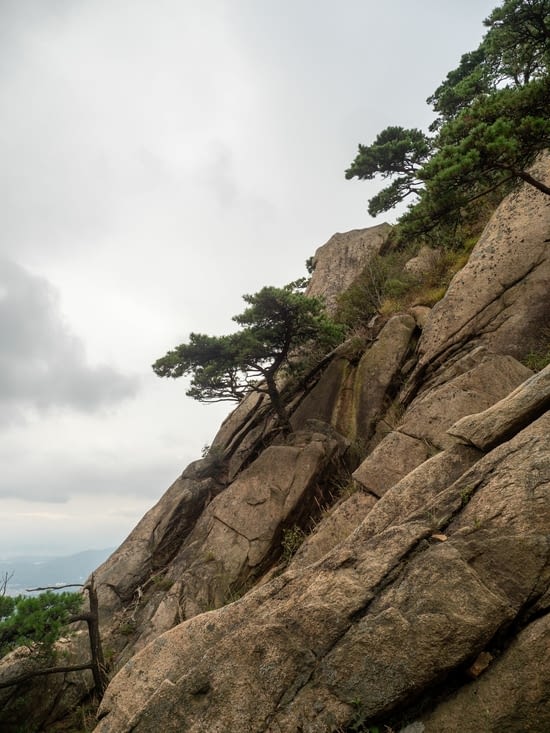 Dernier point de vue avant l'ultime montée