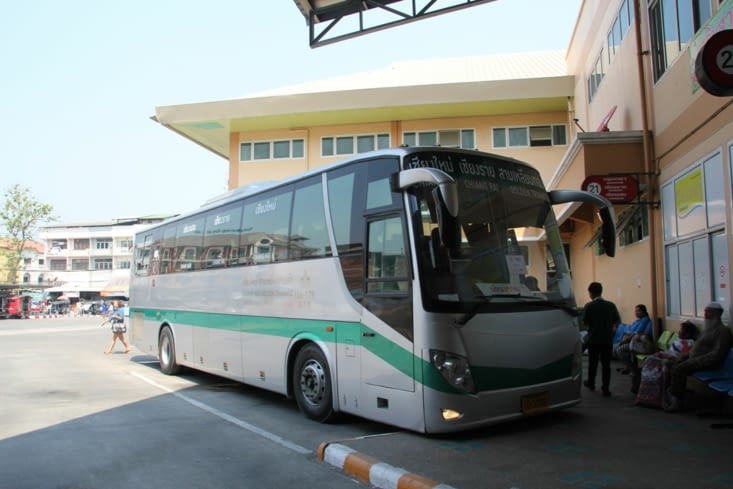 bus compagnie GREENBUS a CHIANG MAI