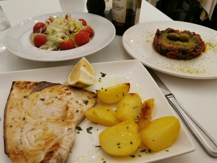 Dîner malviasa restaurant assez moyen