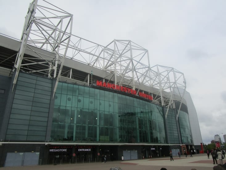 le stade de OLD TRAFFORD