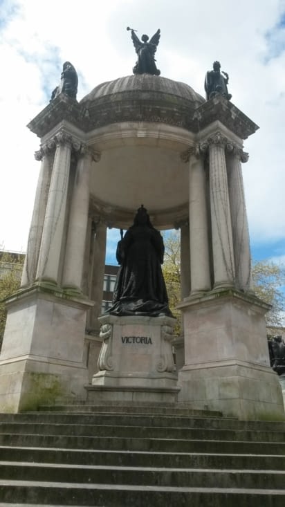 La statue de la Reine Victoria