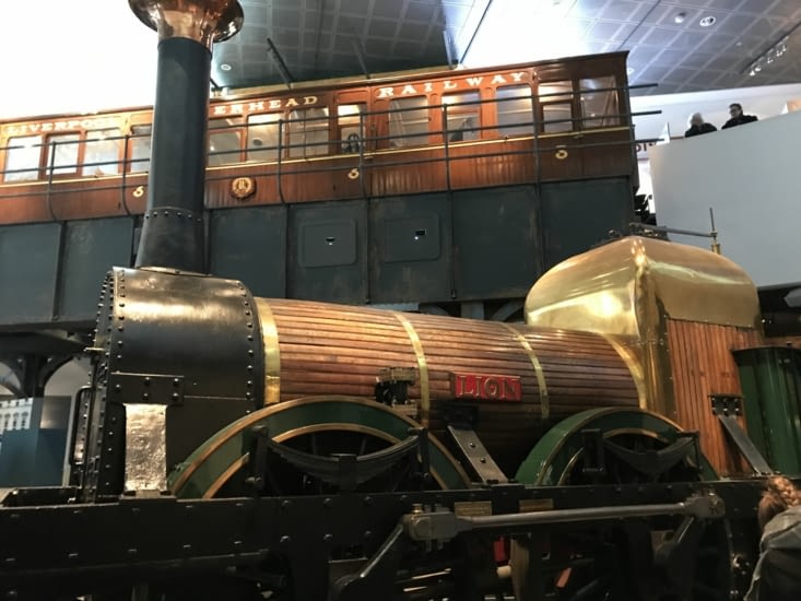 la première locomotive à vapeur