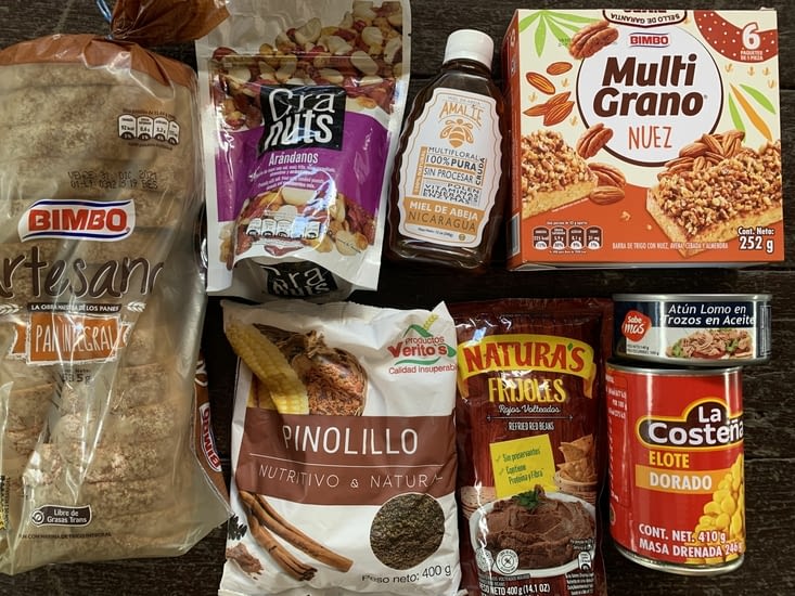 Le menu des athlètes