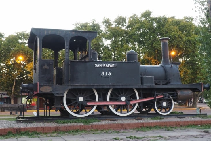 La antigua locomotora 315