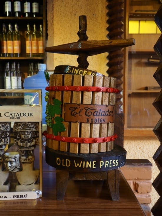 old wine press