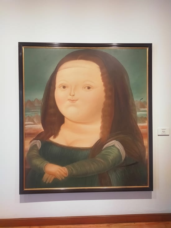 Peinture célèbre de Botero