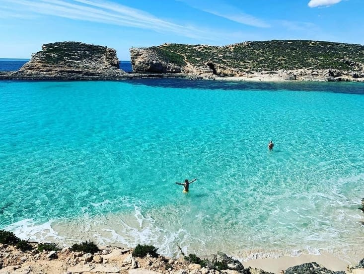 Le Blue Lagoon, entre Gozo & Comino