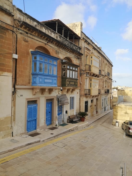 Birgu ou Victoriosa, une des 3 cités où se fixent les Chevaliers de l'Ordre de Malte