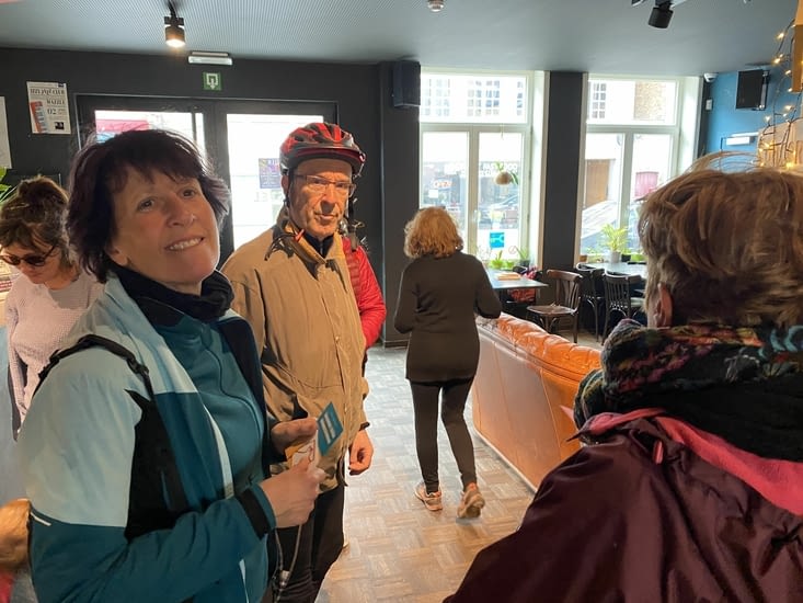 76 kms, auberge de jeunesse de Bruges, terme de l’étape.