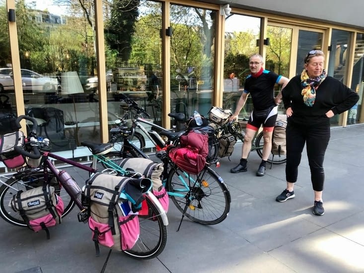 Reste à ranger les vélos